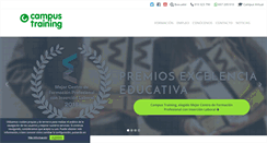 Desktop Screenshot of campustraining.es